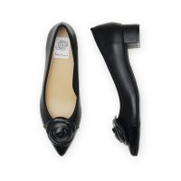 Emma Francis/【25SS】エマ フランシス Emma Francis フラワーコサージュ 3cmパンプス/507965525