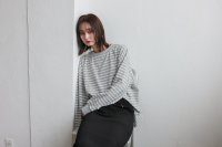 VitaFelice/ヴィータフェリーチェ VitaFelice ボーダー長袖ロンT/505300141