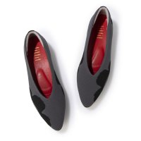fitfit/撥水ニットポインテッドフラットシューズ/506949659