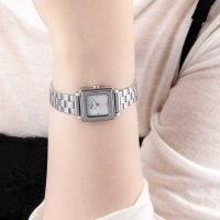 FERRAGAMO/フェラガモ Ferrgamo スクエア レディース 時計 SFBY00319 クォーツ ホワイトパール ステンレススチール スイス/507345478