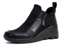 antelope/アンテロープ antelope MUUM ハイカットスニーカー ウエッジ ストレッチニット メッシュ 厚底 3e/507659882