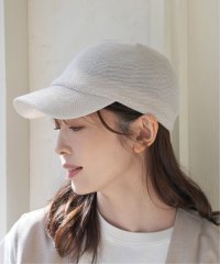 ikka/サーモ透かし柄キャップ/507740720