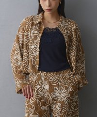 NICOLE white/コード刺繍ブラウス/507919200