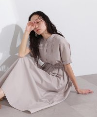 N Natural Beauty Basic/バンドカラーシャツワンピース/507935792