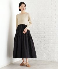 THE SHOP TK/ニットドッキングワンピース【洗える】/507959492