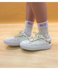 PINK-latte/ピンク ラテ PINK－latte 【15cm丈】フロートハートソックス/507959507