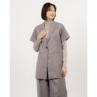 TONAL/トーナル TONAL バックスリット半袖ジャケット/507965347