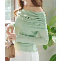 KOBE LETTUCE/コウベレタス KOBE LETTUCE オフショルシアートップス [C7367]/507965518