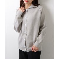 Lace Ladies/レースレディース Lace Ladies オーバーサイズ ラグランスリーブ フロントボタン 襟付き ニット カーディガン トップス/507965619