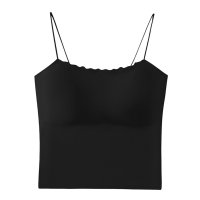 Lace Ladies/レースレディース Lace Ladies ソリッドカラー スムース カップ付き クロップド キャミソール/507965662