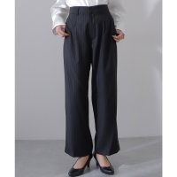 Lace Ladies/レースレディース Lace Ladies ピンストライプ柄 ハイウエスト セミワイド ストレート パンツ/507965695
