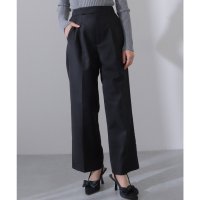 Lace Ladies/レースレディース Lace Ladies ウエスト タック セミワイド ストレート パンツ/507965697