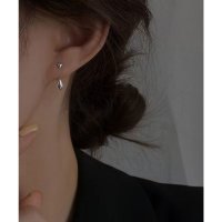 Lace Ladies/レースレディース Lace Ladies ダブル ドロップ シンプル デザイン ピアス/507965730