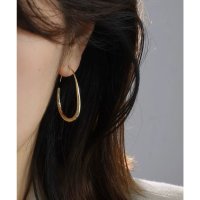 Lace Ladies/レースレディース Lace Ladies ドロップ ライン ミニマル フープ ピアス/507965752