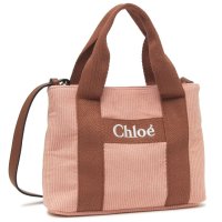 Chloe/クロエ Chloe ハンドバッグ ショルダーバッグ コーデュロイ レディース 大人も可 ピンク ガールズ CHLOE C20274 454/507966128