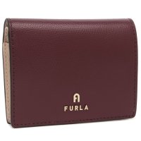 FURLA/フルラ FURLA 二つ折り財布 カメリア レッド ベージュ レディース FURLA WP00304 ARE000 3574S WP00304ARE000357/507966131