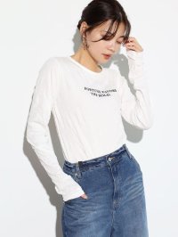 SCOTCLUB/スコットクラブ SCOTCLUB ウォッシュ加工シワクルーネックTEE/507966519