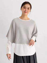 CLOVE/クローブ CLOVE レイヤードニットプルオーバー/507966524