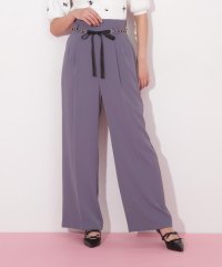 JILL by JILL STUART/チェーンリボンベルト付きワイドパンツ/507966563
