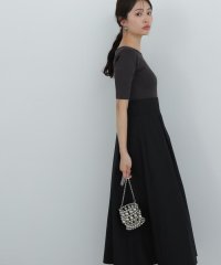 N Natural Beauty Basic/ボートネックドッキングワンピース/507966571