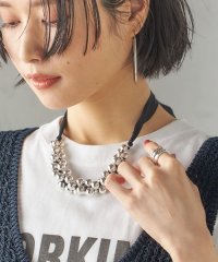 SHIPS WOMEN/in mood:リボン ニット ボール ネックレス/507967980