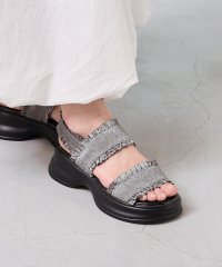 welleg/ウェレッグ welleg 厚底 フリル スポーツサンダル/507968007