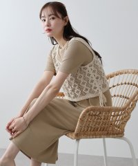 BLUEEAST/ブルーイースト BLUEEAST クロシェベスト＆ワンピースセット/507968104