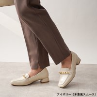 ALETTA/アレッタ ALETTA 究極のプレーンローファー 3.5cmヒール 全5色 痛くない レディース ローファー 防水 静音 4E 甲高幅広 軽量 ローヒール 黒 /507968107