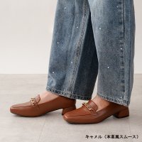 ALETTA/アレッタ ALETTA 究極のプレーンローファー 3.5cmヒール 全5色 痛くない レディース ローファー 防水 静音 4E 甲高幅広 軽量 ローヒール 黒 /507968107