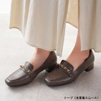 ALETTA/アレッタ ALETTA 究極のプレーンローファー 3.5cmヒール 全5色 痛くない レディース ローファー 防水 静音 4E 甲高幅広 軽量 ローヒール 黒 /507968107