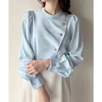 mipiarl/ミピアール mipiarl mipiarl アシメデザインブラウス/507968151