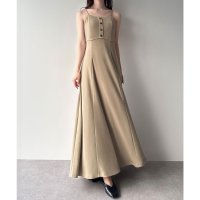 mipiarl/ミピアール mipiarl mipiarl ビスチェデザインセミフレアキャミワンピース/507968158