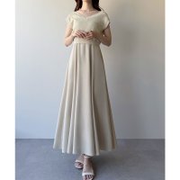 mipiarl/ミピアール mipiarl mipiarl ラメニットベスト＋バックリボンキャミワンピースset/507968161