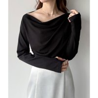 mipiarl/ミピアール mipiarl mipiarl 薄手ドレープトップス/507968162