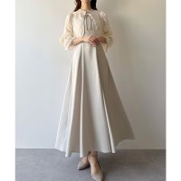mipiarl/ミピアール mipiarl mipiarl 前後2wayフラワージャガードシアーボレロ＋フレアキャミワンピースset[ペチスカートセット]/507968164