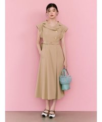 LILY BROWN/デコルテトレンチワンピース/507968708