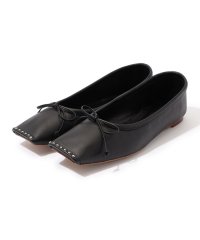 TOMORROWLAND GOODS/CHEMBUR SQ FLAT STUDS BALLET シューズ/507968746