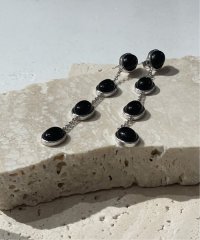 FRAMeWORK/ABOAB ONYX STRING EARRINGS/507968764
