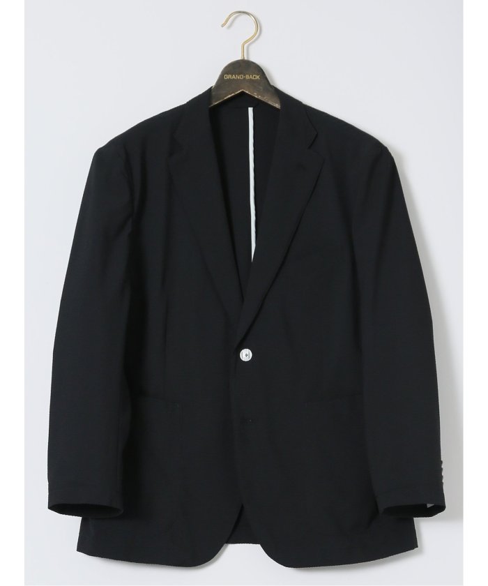 maison de dolce ブラック テーラードジャケット MAISON SPECIAL ジャケット テーラードジャケット 「UNISEX