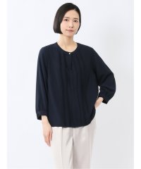 m.f.editorial/ピンタック 8分袖プルオーバーブラウス/507969135