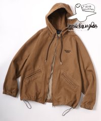 Mark Gonzales/マークゴンザレス Mark Gonzales 別注 オーバーサイズ デニム・リアルツリーカモ ジップアップパーカー/デニムジャケット レディース メンズ/507969206