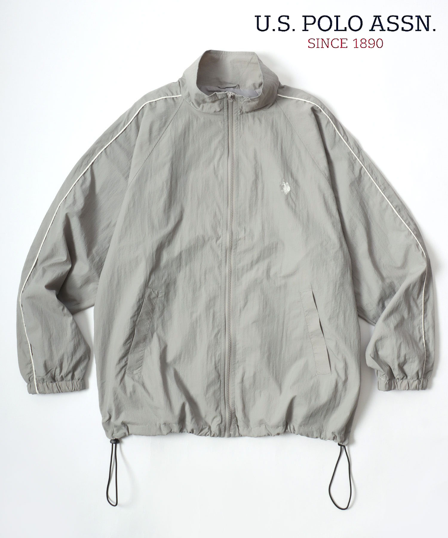 極美品 ユーエスポロアッスン テーラードジャケット リネン混 3L 水色 AOYAMA 【洋服の青山】セットアップ可 テーラードジャケット