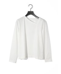 MIDIUMISOLID/MIDIUMISOLID for Ladies アシンメトリーネックプルオーバー/507969221