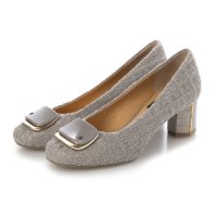 LANVIN COLLECTION/ランバン コレクション LANVIN COLLECTION ラウンドスクエアトゥモチーフパンプス/507123859