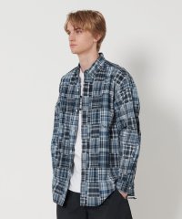 California General Store/＜CGS.＞ パッチワーク マドラスチェック ボタンダウン シャツ/507833404