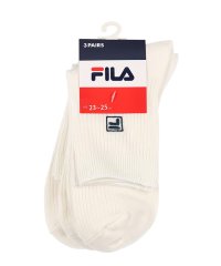FILA socks Ladies/スクールソックス 3足組 レディース/507884799