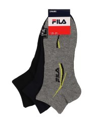 FILA socks Mens/サイドロゴ スニーカーソックス 3足組 メンズ/507884807
