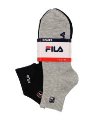 FILA socks Mens/異柄刺繍 ショートソックス 3足組 メンズ/507884812