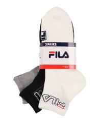 FILA socks Mens/足底パイル ショートソックス 3足組 メンズ/507884814