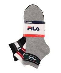 FILA socks Mens/足底パイル ショートソックス 3足組 メンズ/507884815